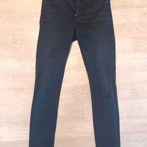 Levi's Overdyed Black 311 Shaping Skinny Nearly New